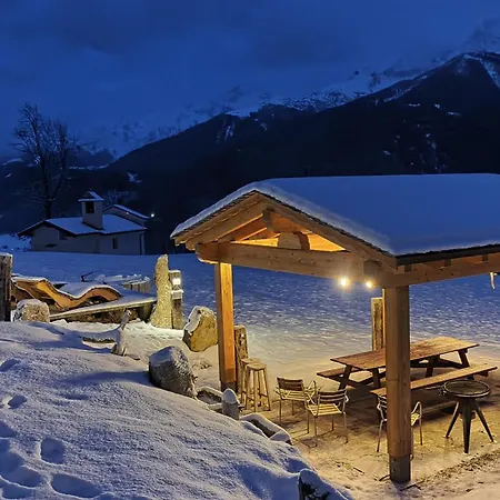 Chalet Cormignano Vezza dʼOglio Esterno foto